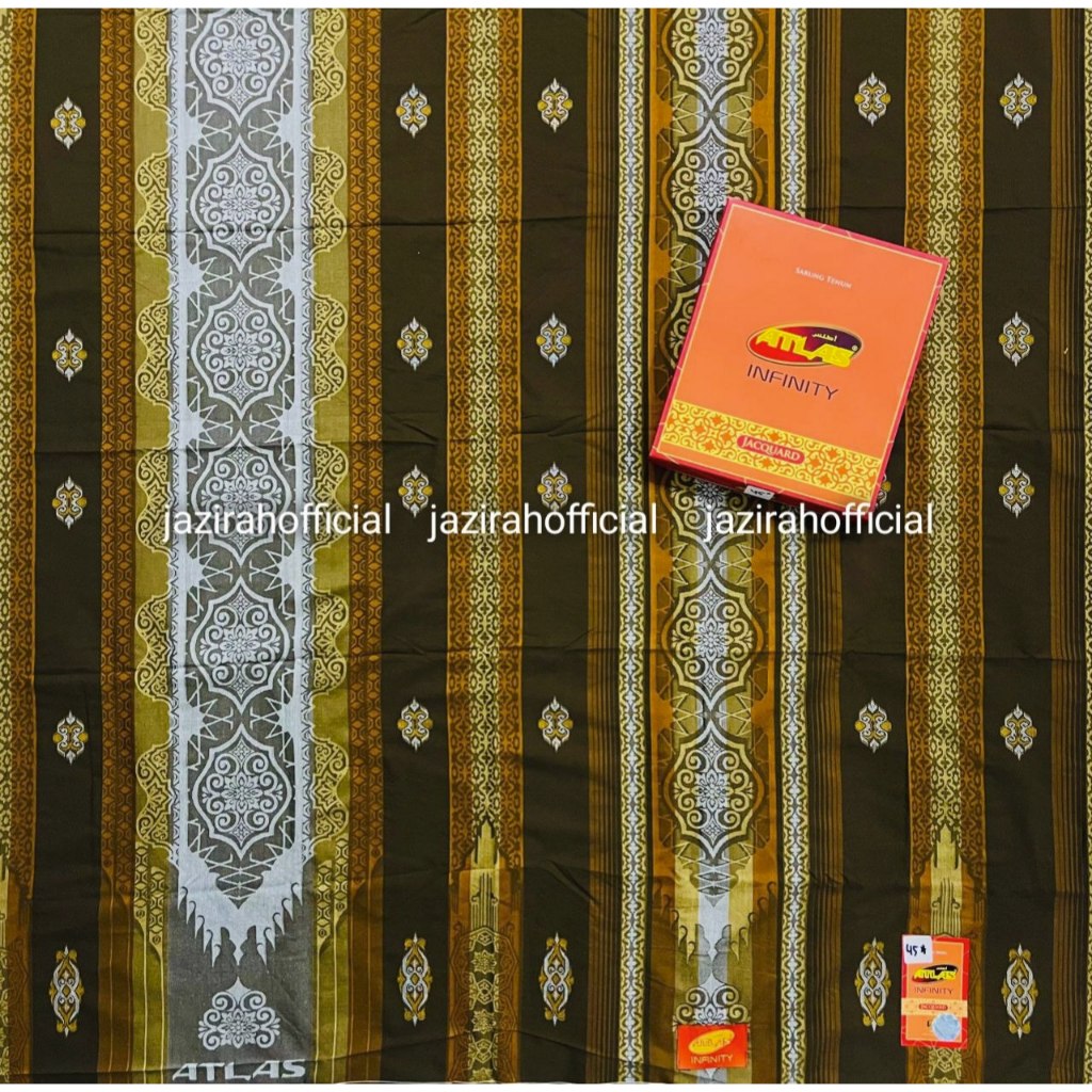 Sarung Atlas Infty Jacquard Songket (full songket) - Bisa Seragam