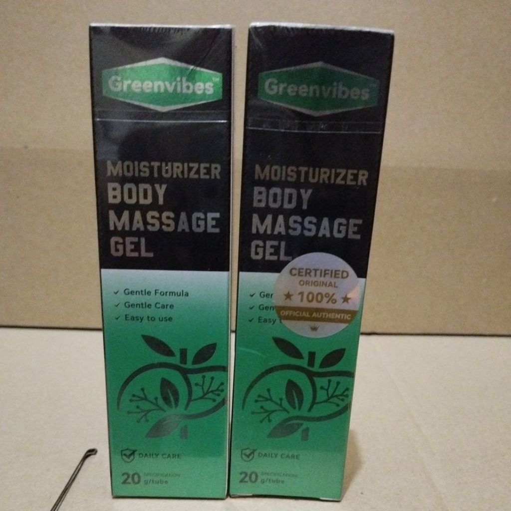 GREENVIBES MOISTURIZER BODY MASSAGE GEL