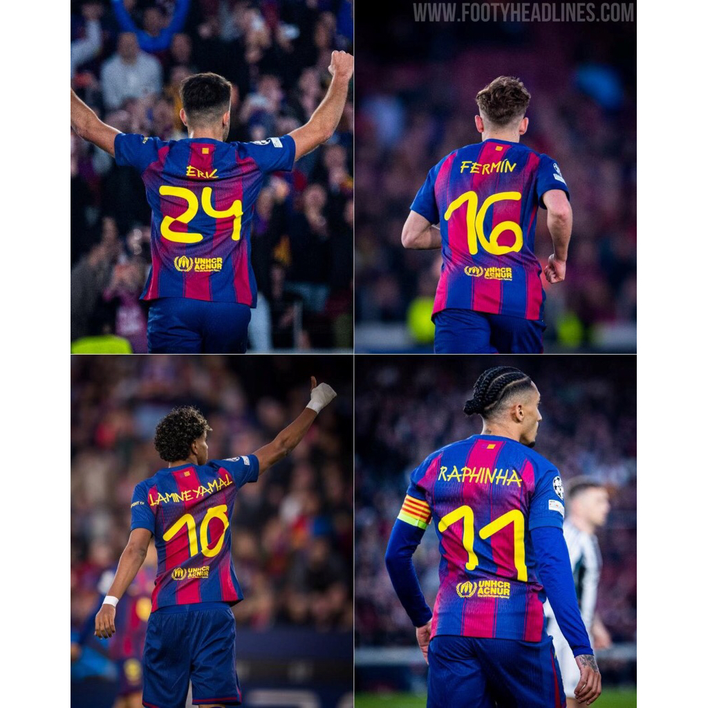 NAMESET BARCELONA 2025-2026 "DOWN SYNDROME"