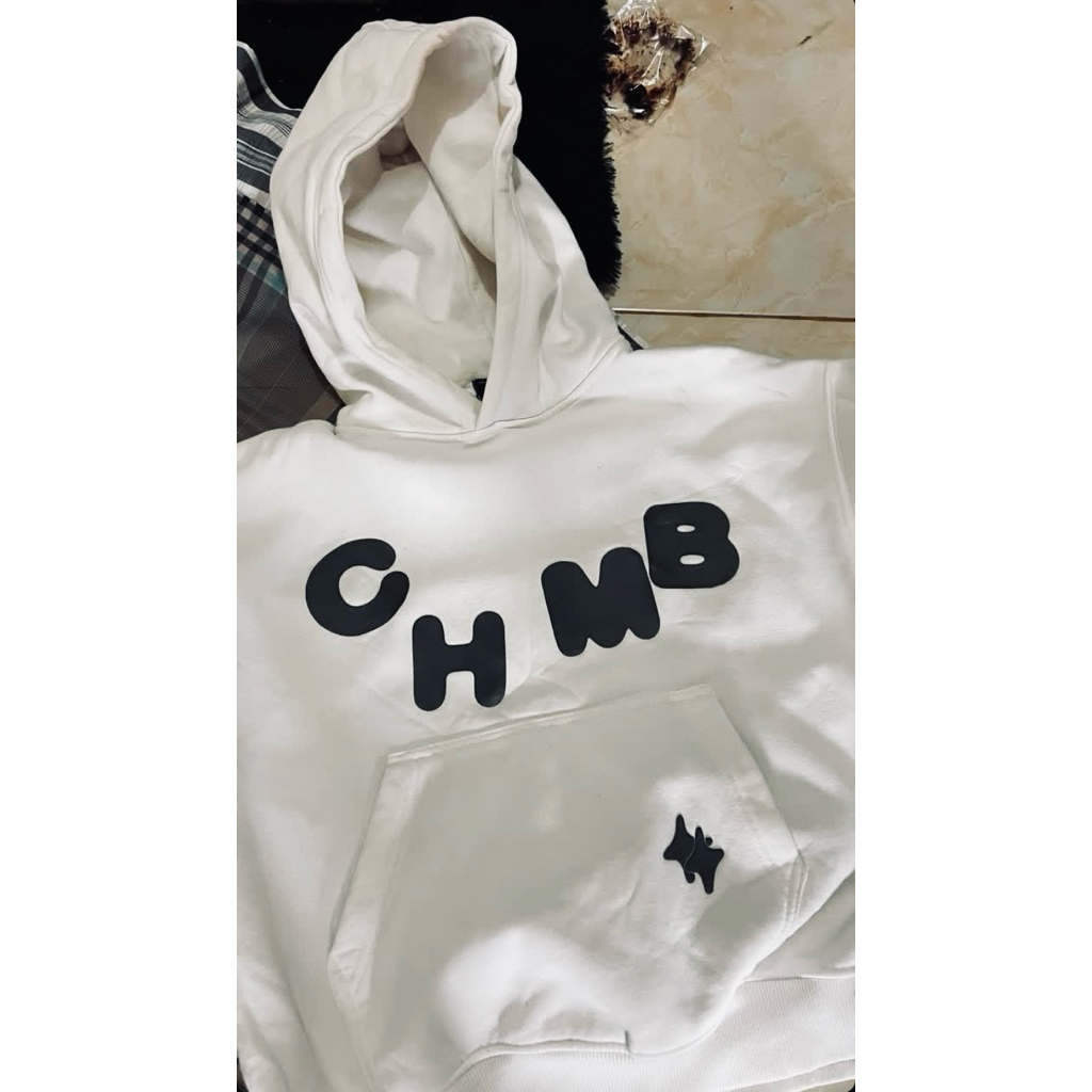 Hoodie Chambre basic shite sz M