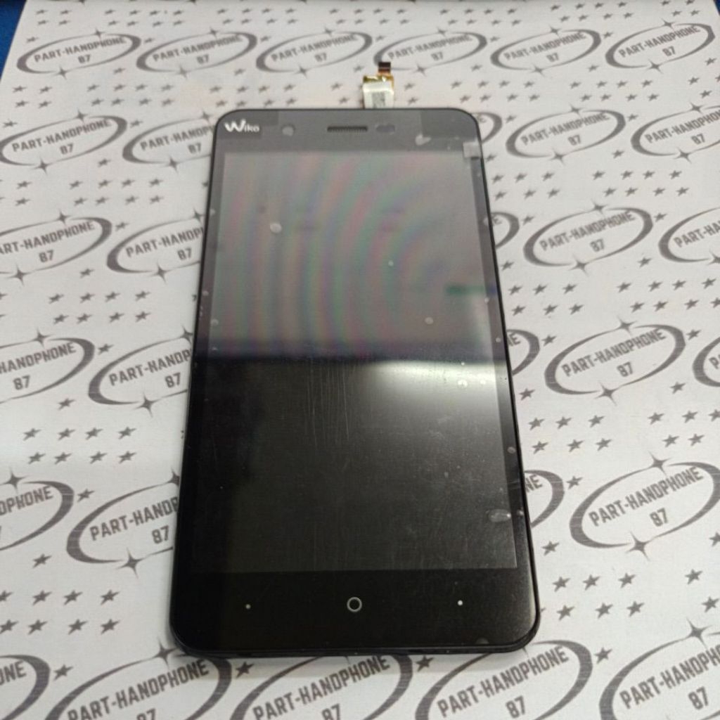 LCD FULLSET FRAME WIKO HARRY BLACK ORIGINAL