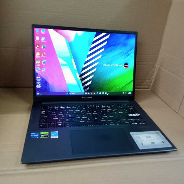 Laptop Gaming ASUS Vivobook Pro 14 K3400 OLED Core i5 Gen 11th VGA Nvidia GTX 1650 4GB SSD 512GB PCI