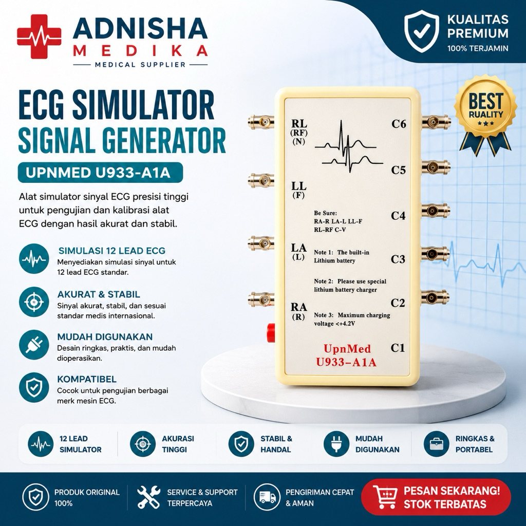 ECG SIMULATOR SIGNAL GENERATOR / EKG SIMULATOR
