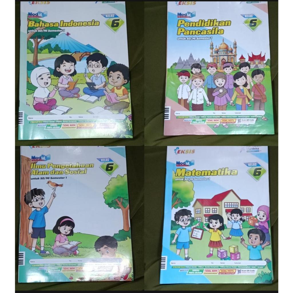 LKS SD/MI EKSIS KELAS 6 TAPEL 2026-KURMER-CITRA PUSTAKA,IPAS 6A,MATEMATIKA 6a,PKN 6a,INDONESIA 6A