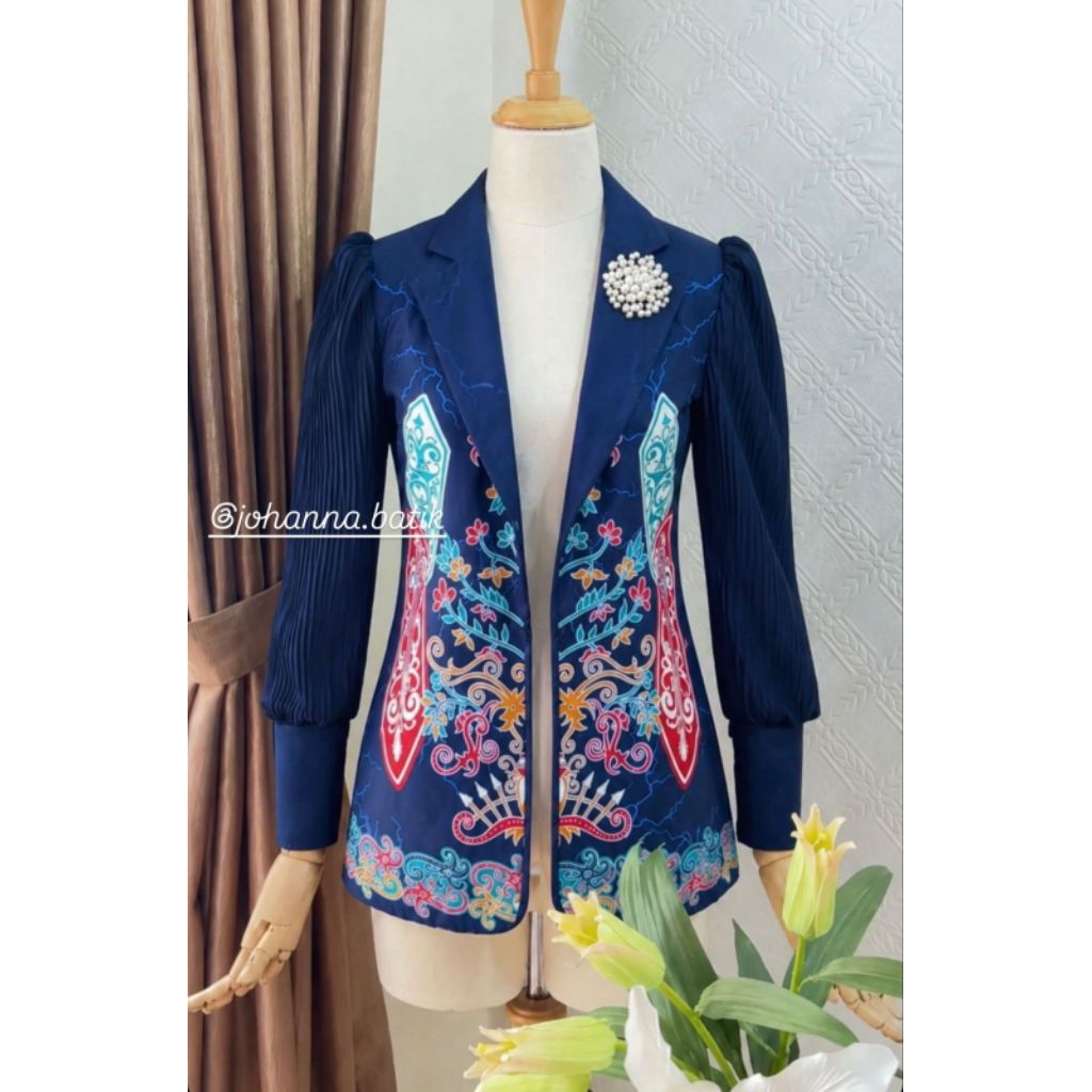 Atasan Batik Johanna Katun Wanita Premium