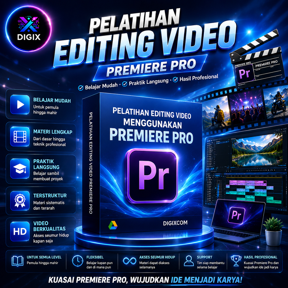 Pelatihan Editing Video Dengan Menggunakan Premiere Pro
