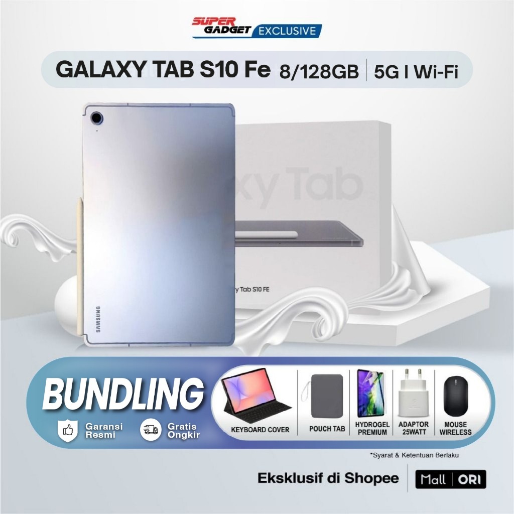 Samsung Galaxy Tab S10 FE 5G Wifi 8/128 GB Tablet 10 inch