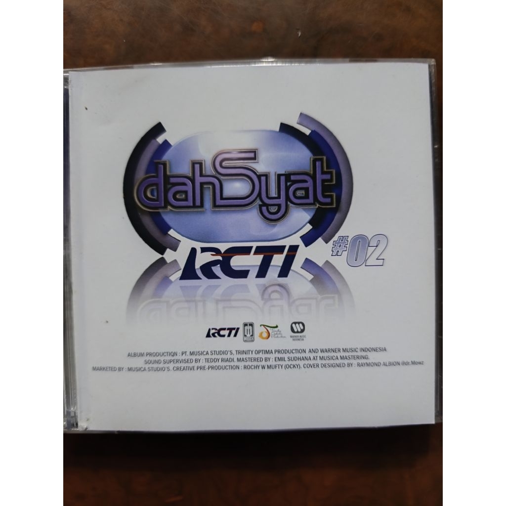 CD Musik original RCTI Dahsyat 2
