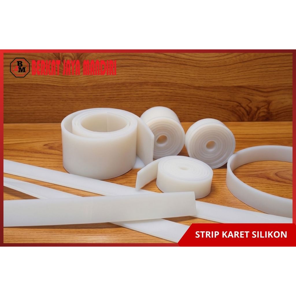 Strip Karet Silikon Tahan Panas 3mm