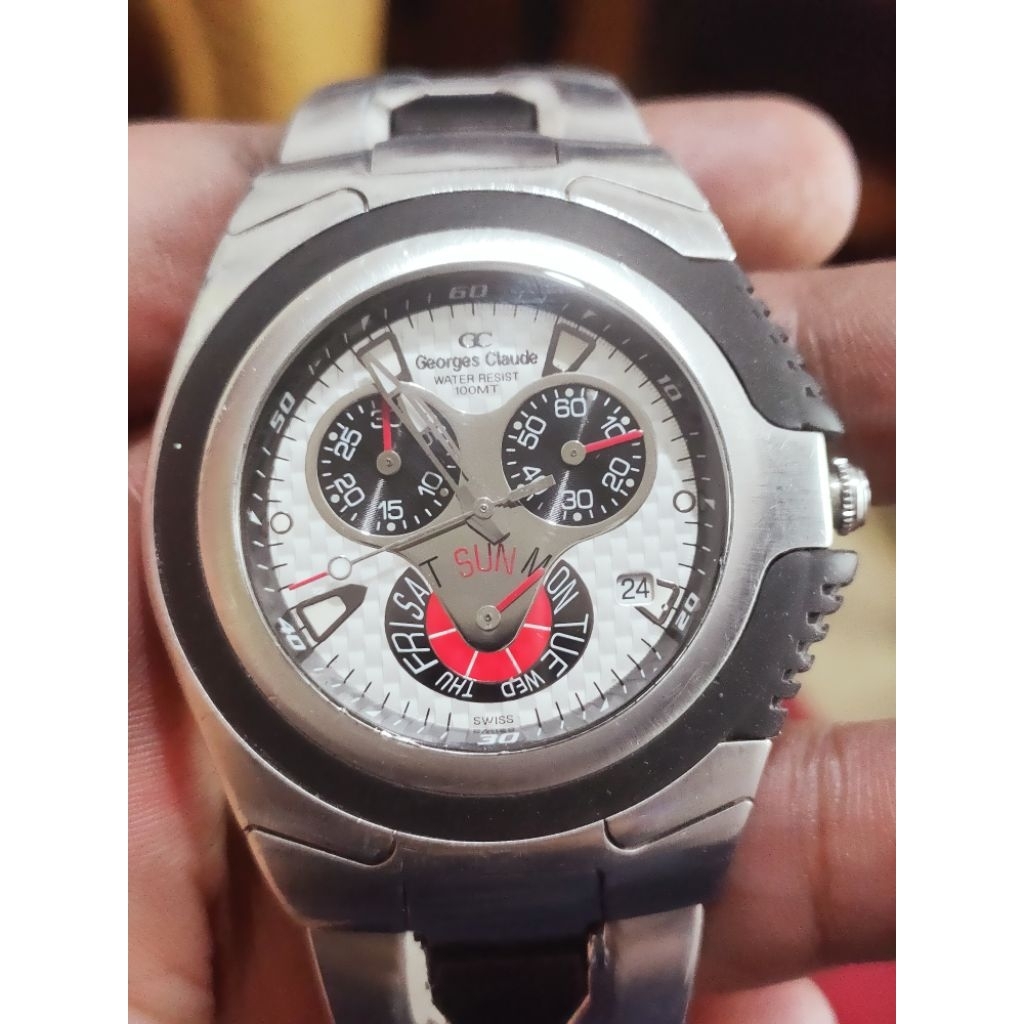 Jam tangan GC cronograf full original swiss mulus