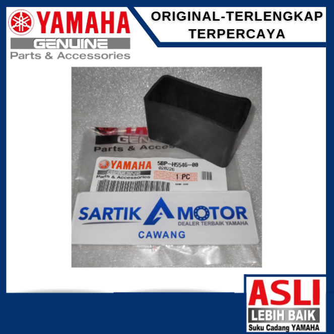 5BP-H5546-00 BAND KARET PEGANGAN BREKET DUDUKAN CDI NOUVO VEGA R JUPITER Z SCORPIO ORI 100% ORIGINAL