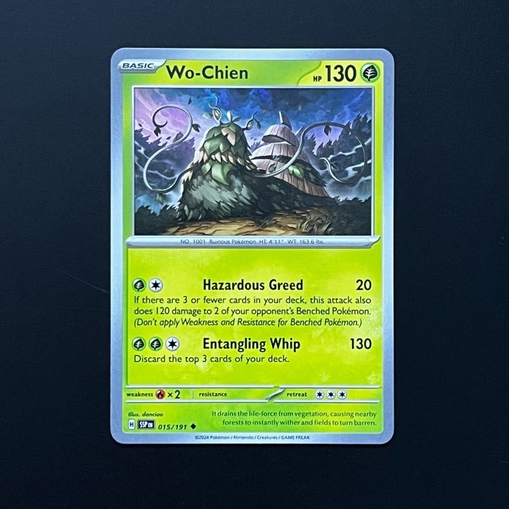 Wo-Chien - SSP - Kartu Pokemon English