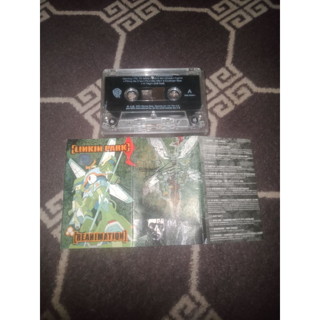 kaset pita Linkin park reanimation