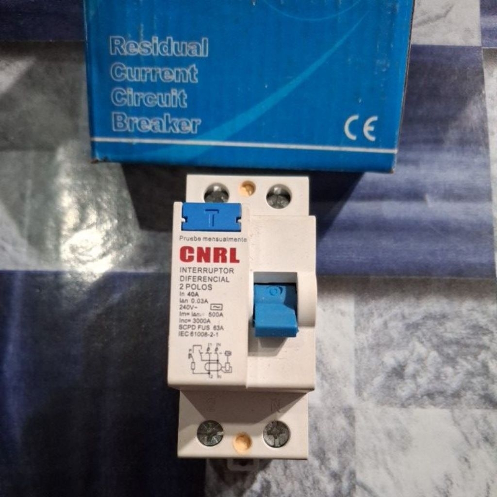 CNRL RCCB antikontak 40A