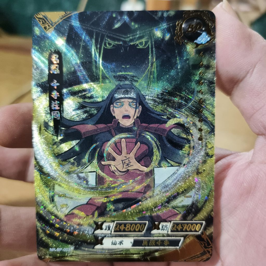 kartu ccg naruto hashirama rarity BP original kayou