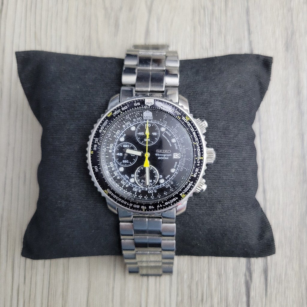 Jam Tangan Seiko Flightmaster Pilot SNA411P1