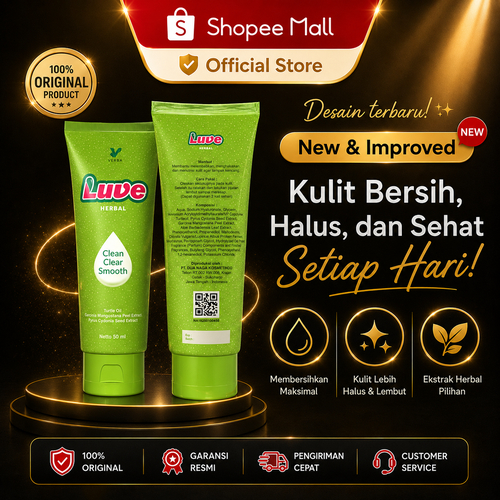 LUBE VERBA Pelicin Pelumas Pria Wanita Licin Maksimal Tahan Lama Original Aman BPOM