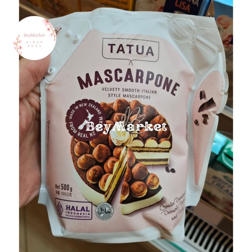 Tatua Mascarpone Cheese 500gr | Keju Mascarpone