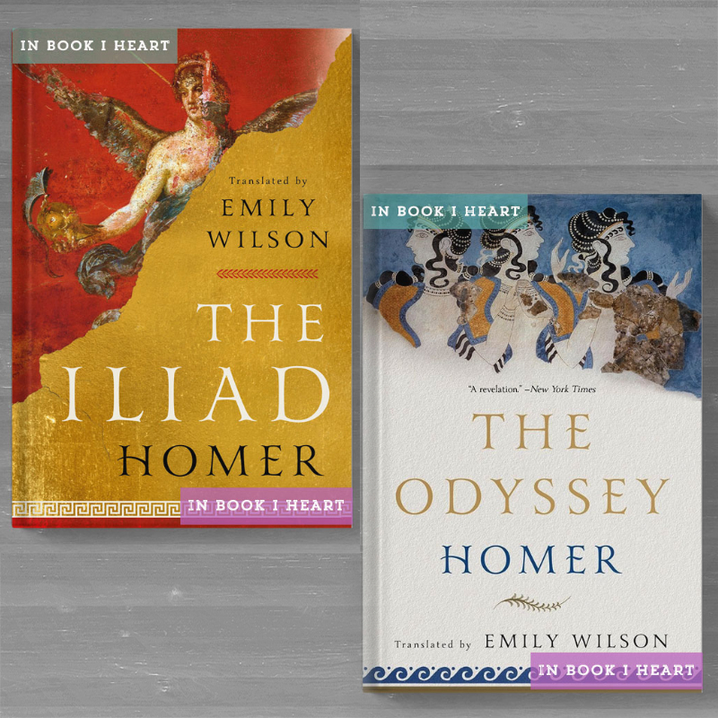 The Iliad - The Odyssey (by Homer -Translated by Emily Wilson)