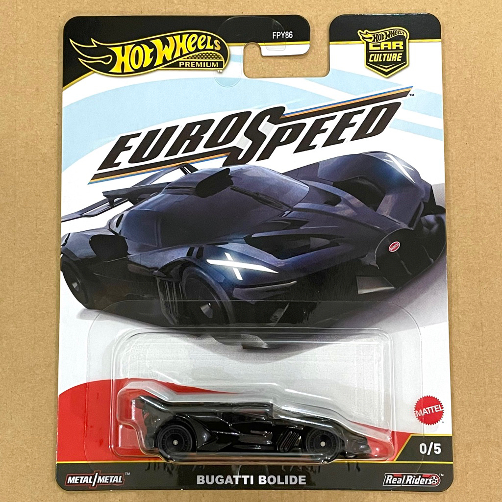 Hot Wheels Chase Bugatti Bolide Eurospeed Premium