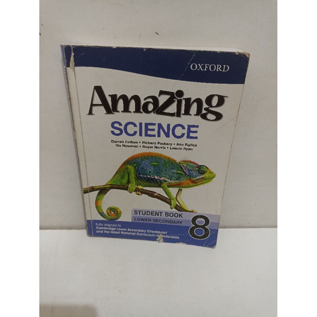 AMAZING SCIENCE 8 STUDENT BOOK ( LOWER SECONDARY)