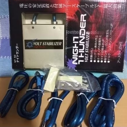Volt Stabilizer Night Thunder - Volt Stabilizer Penstabil Arus Aki Mobil Universal