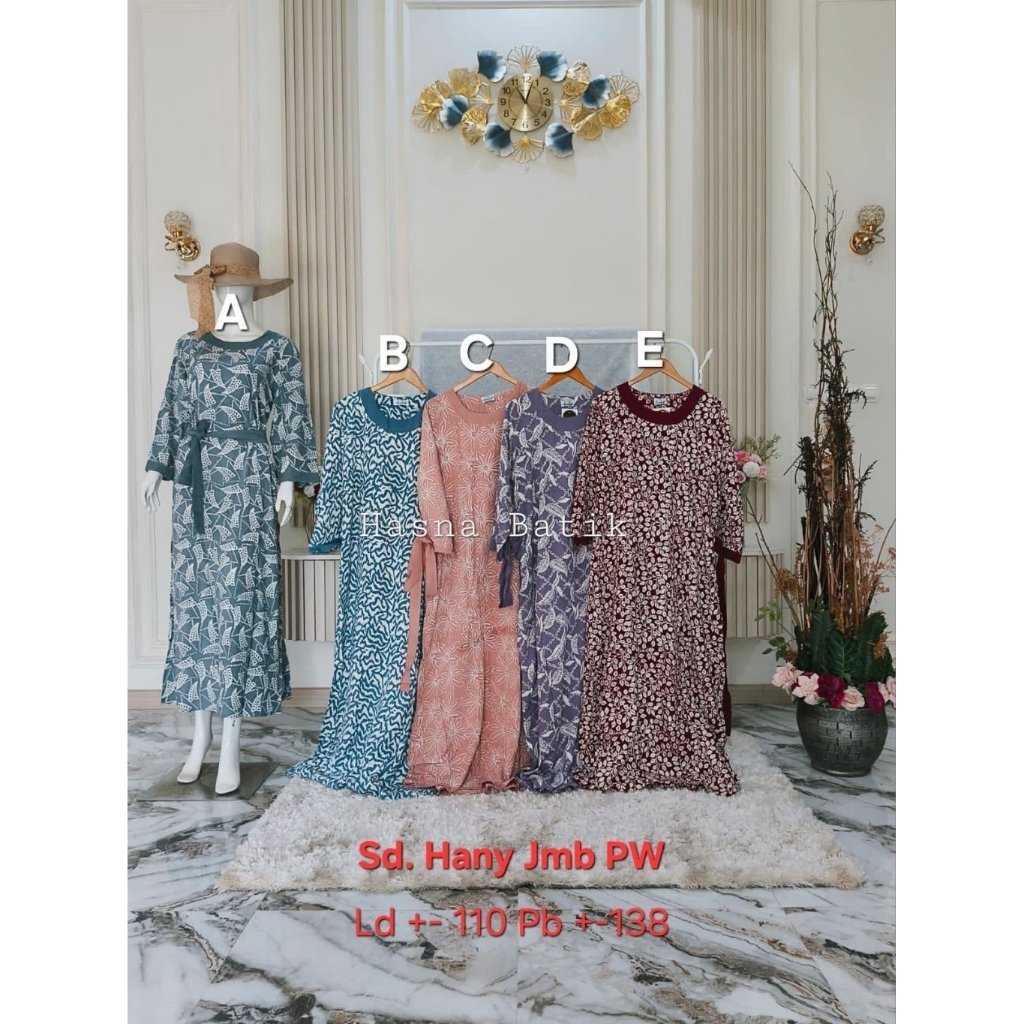 Daster Luza (Sd. Hany Jmb PW) Batik Pekalongan
