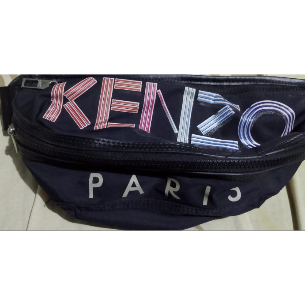 WAISTBAG KENZO PRELOVED NO ROBEK MASIH BAGUS KONDISI TAS AMAN