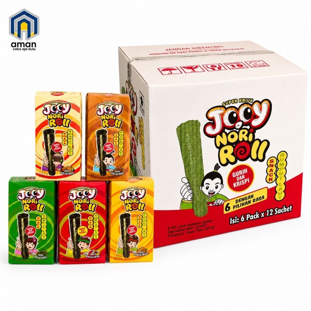 Jooy Nori Roll isi 6 box 1 karton