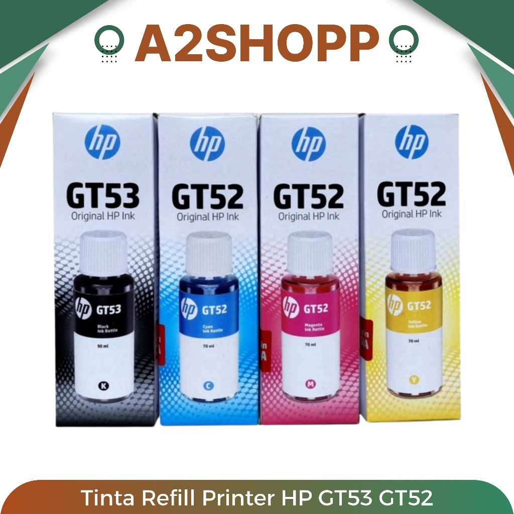 Tinta Printer HP GT53 GT52 Compatibel Untuk Printer Ink Tank 310 315 319 410 415 418 Smart Tank