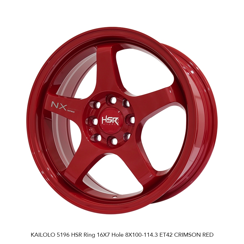 velg mobil racing hsr ring 16 hsr kailolo jazz brio, ayla yaris