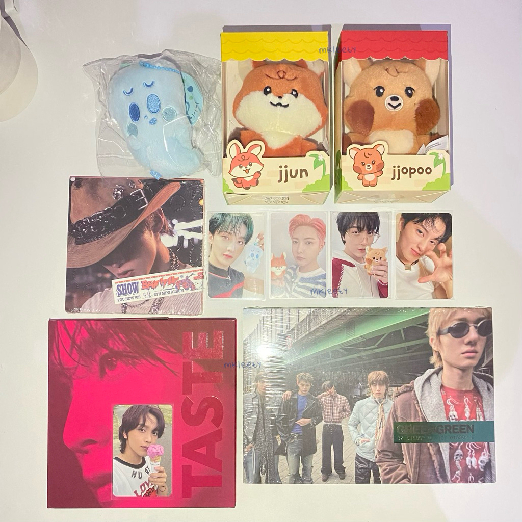 baby bracelets wts album mark beat it up biu sealed koboi jopping album only kr ver version superm c