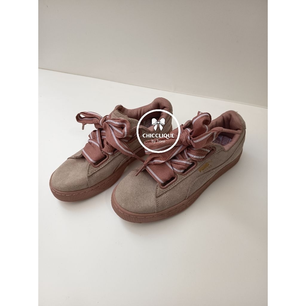 Puma Heart Women Suede Basket