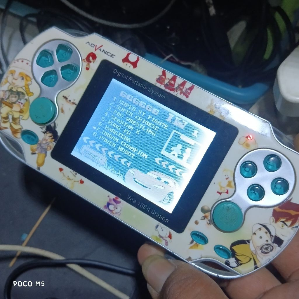 PSP GAME BOY ADVANCE AG-V990A NORMAL NYALA, MINUS DIKIT, BACA DISKRIPSI