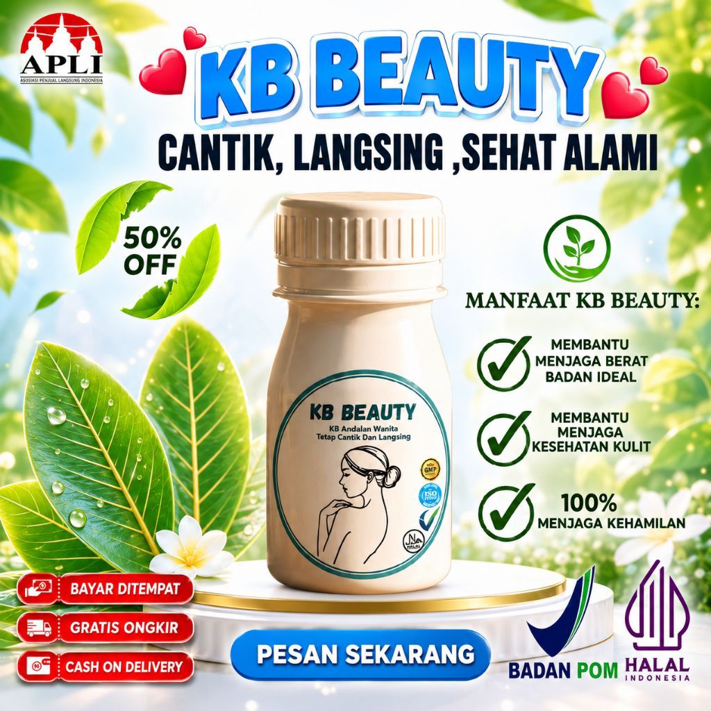 KB BEAUTY cantik, langsing, sehat alami HALAL, BPOM