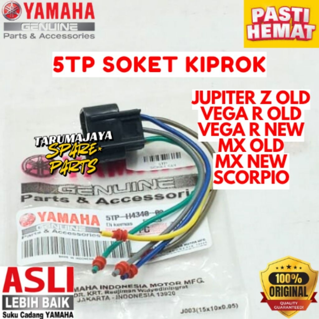 SOKET KIPROK ORIGINAL YAMAHA KODE 5TP, SOKET KIPROK JUPITER Z OLD, SOKET KIPROK VEGA R OLD, SOKET KI