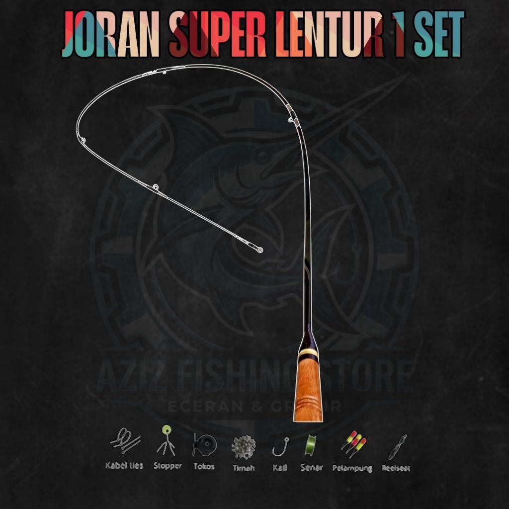 JORAN LENTUR SUPER LENTUR MURAH | COCOK UNTUK MICRO FISHING