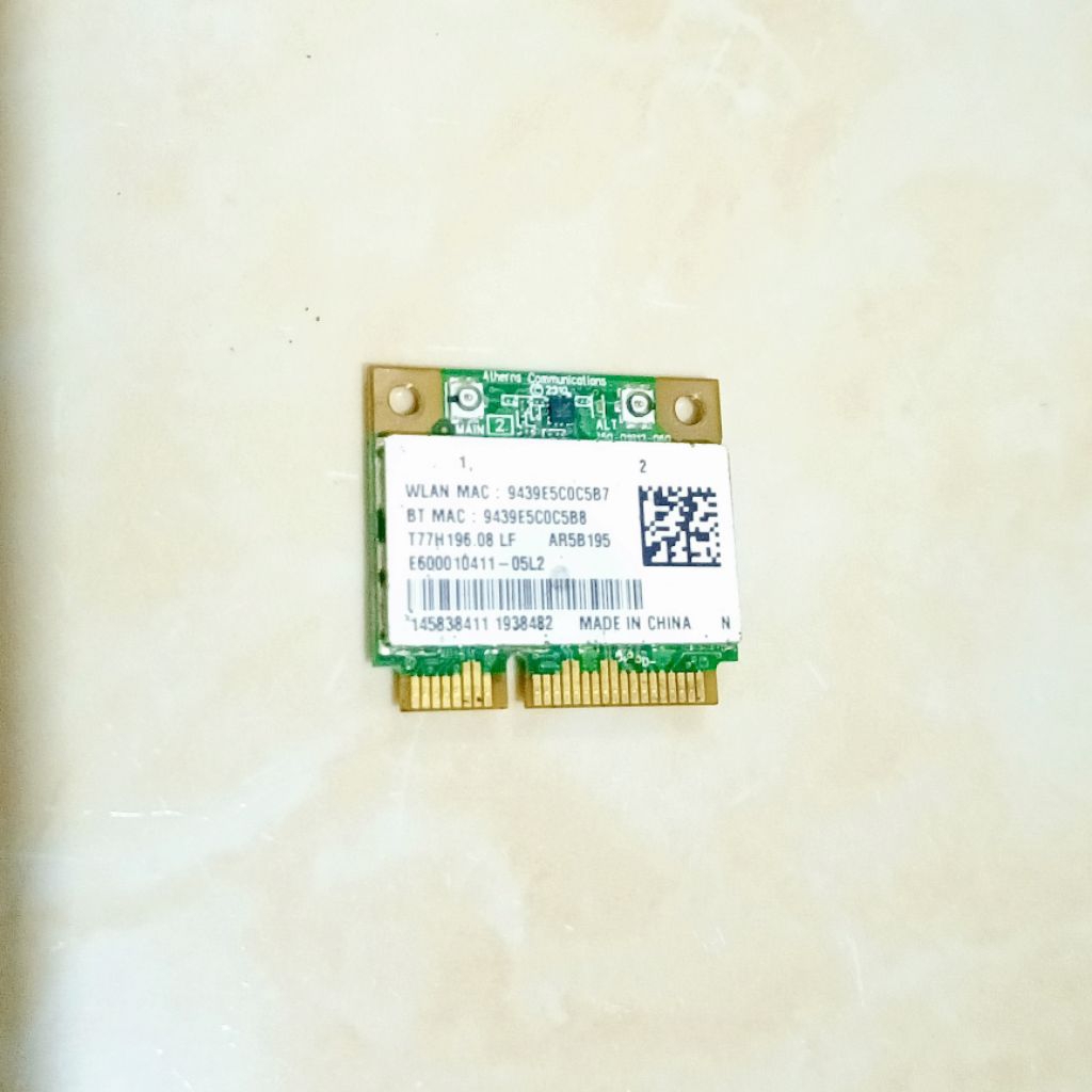 Wifi Card Laptop Sony Vaio PCG -61911W