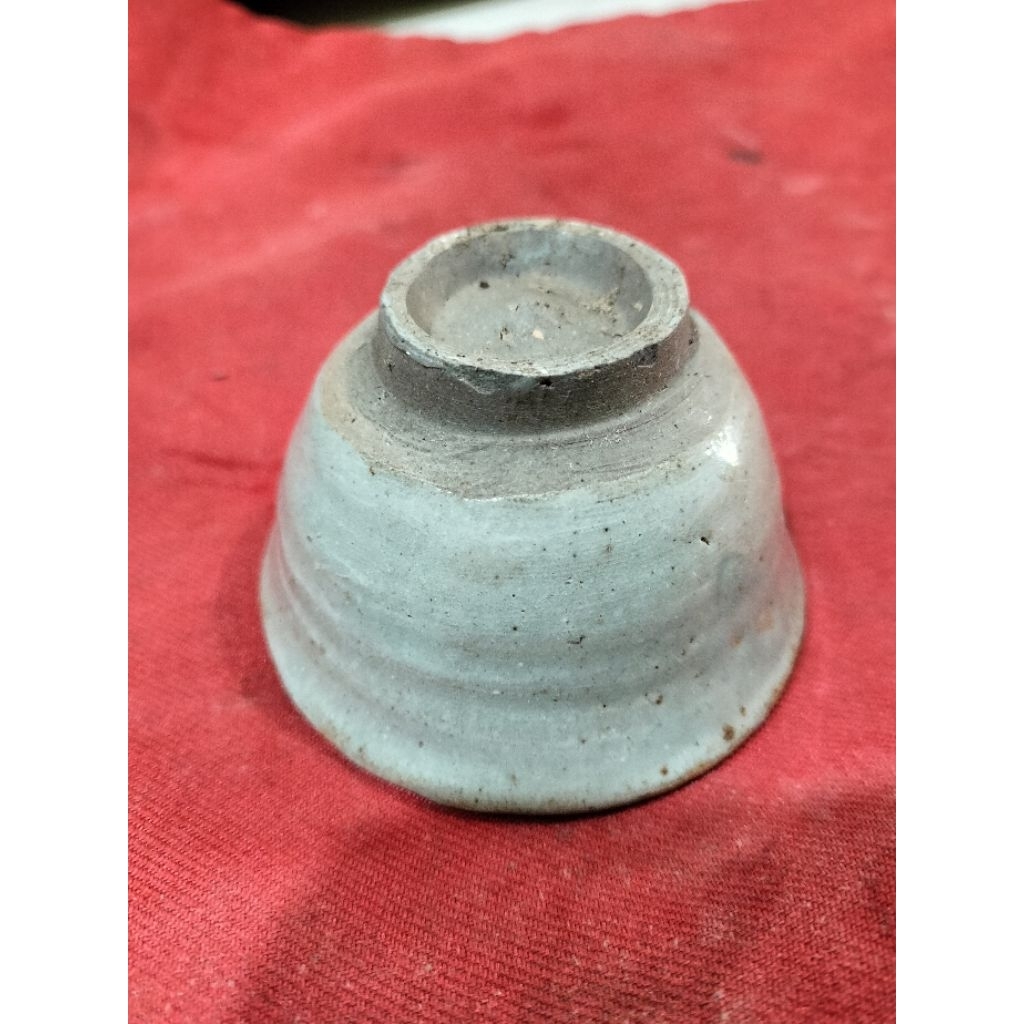 Mangkok kuno china hijau celadon keramik temuan sungai