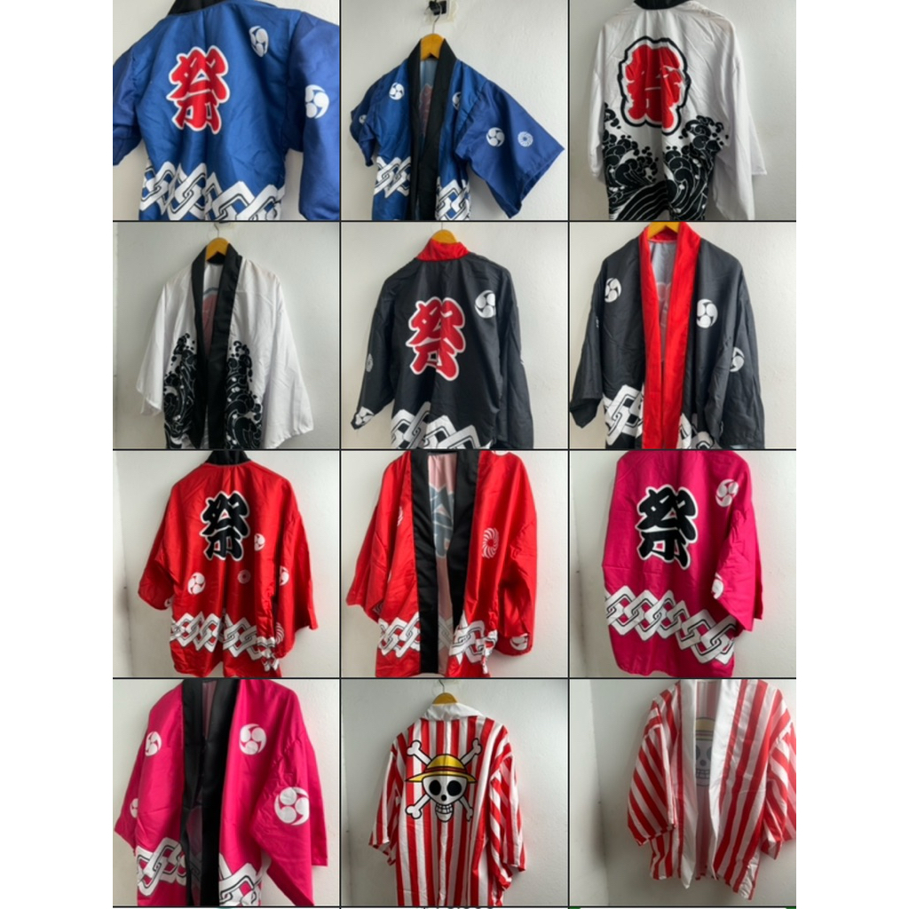 outer jepang haori happi japan festival qtakasi obral