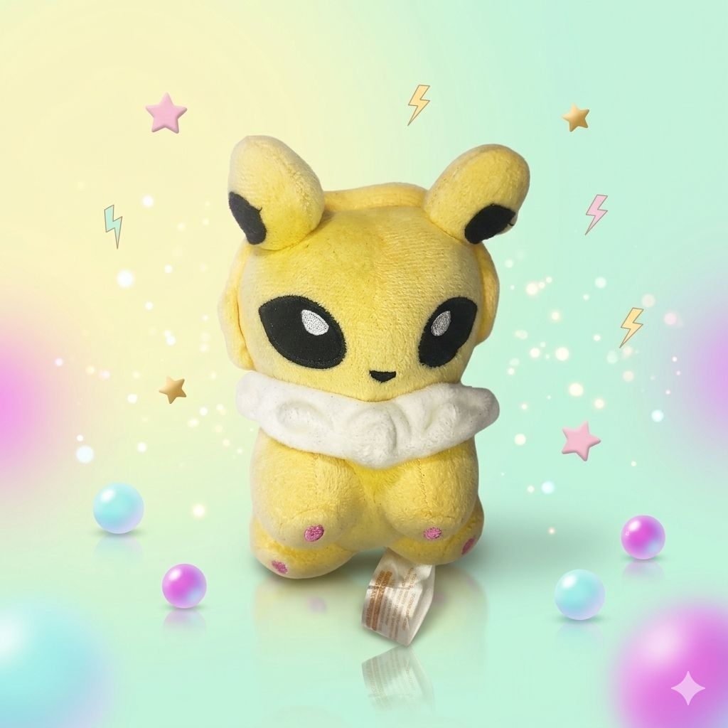 boneka plush jolteon pokedoll pokemon center tahun 3