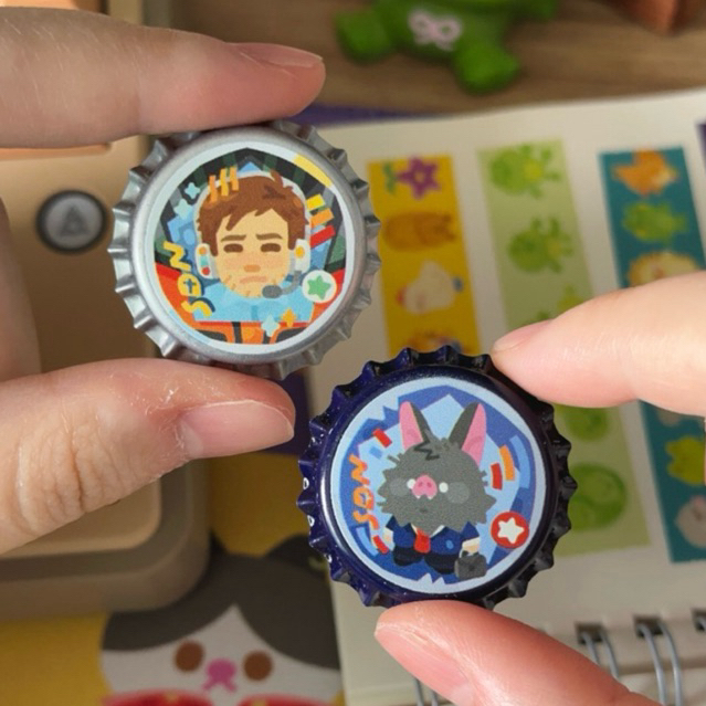 Dispatch Bottlecap Pins