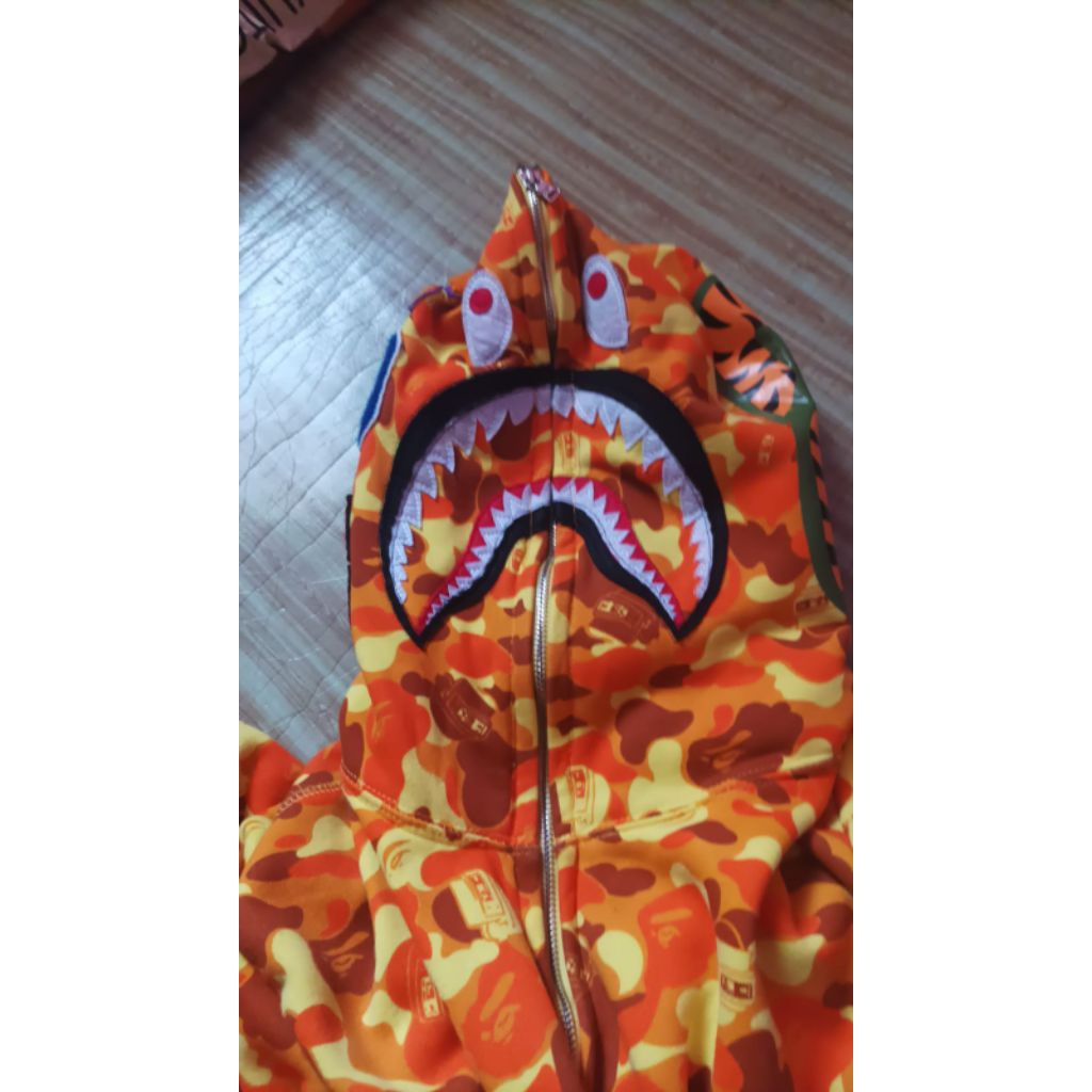 Jaket Bape X pubg ori second
