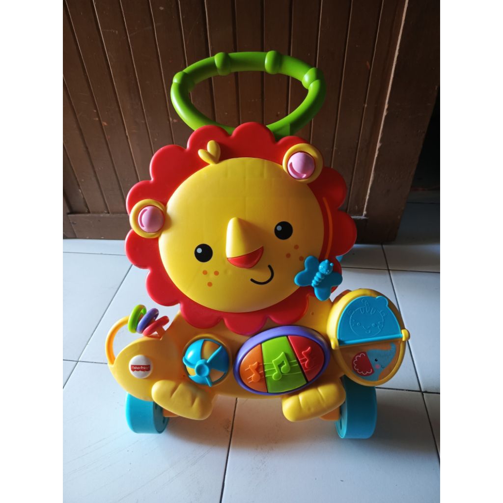 pushwalker fisherprice push walker fisher price preloved