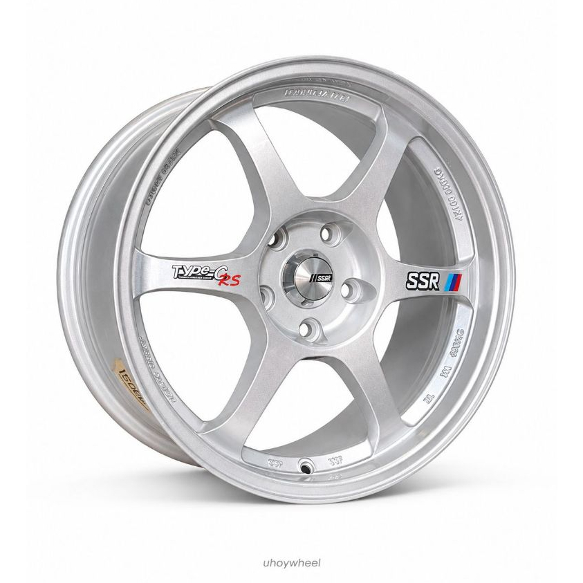 Velg SSR Type-C RS Ring 17x8 H5x114.3 et +40 Silver