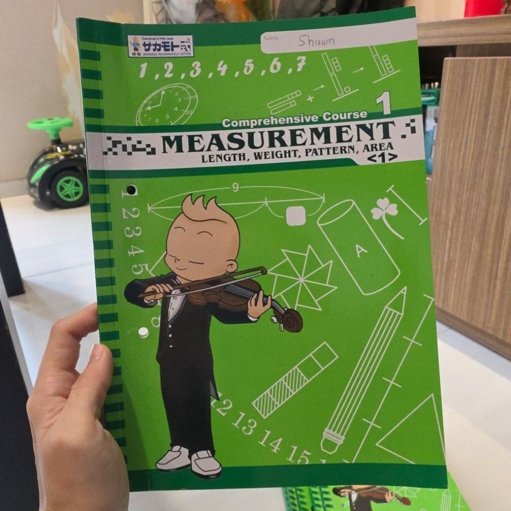 buku sakamoto matematika maths measurement 1, 1