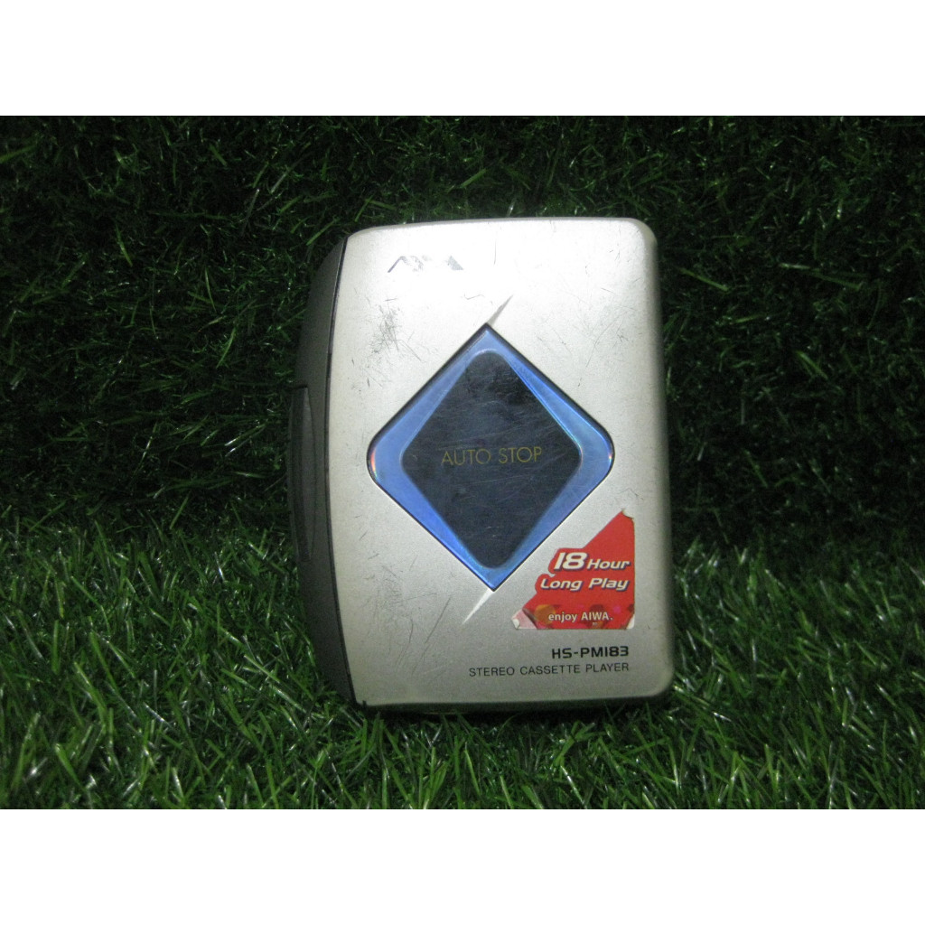 Walkman Aiwa HS-PM183 pemutar kaset normal siap pakai