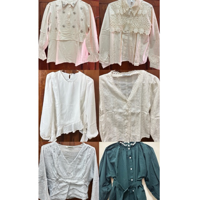 Preloved.outfit atasan wanita/ blouse/kemeja