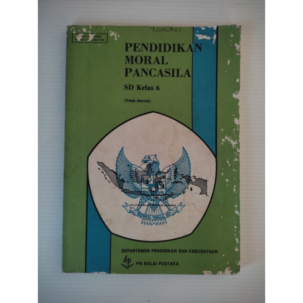 Buku Pelajaran Lawas: PMP Kelas 6 SD
