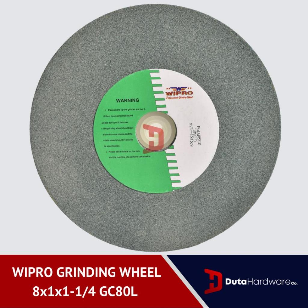 WIPRO - GRINDING WHEEL 8x1x1-1/4 GC80L